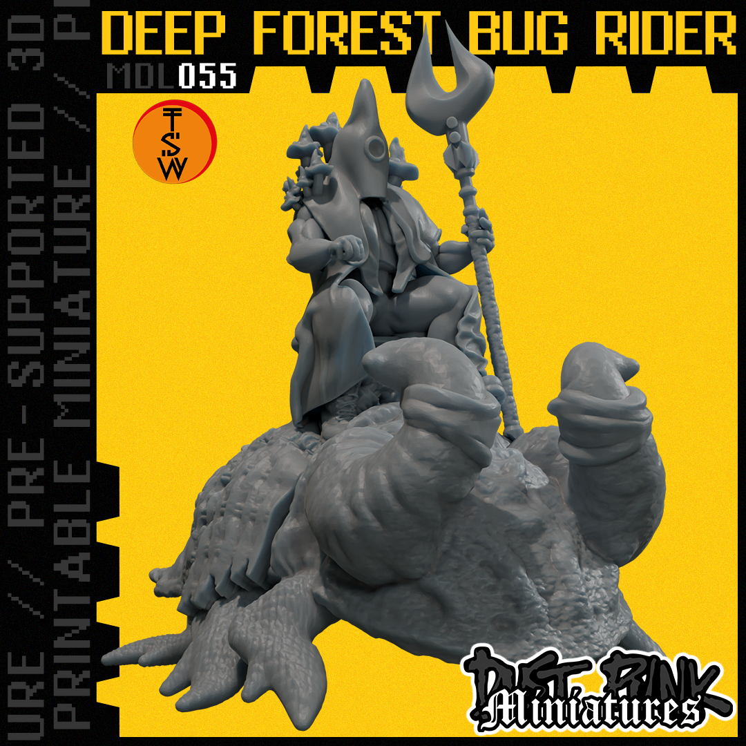 MDL055 DEEP FOREST BUG RIDER [PRE-SUPPORTED]